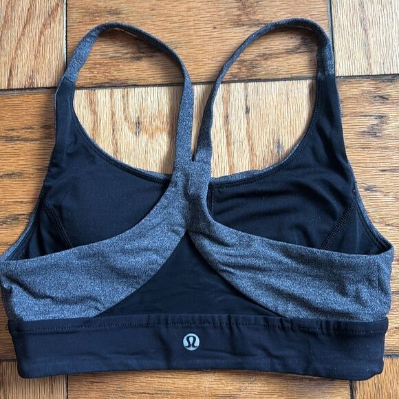 LuLuLemon Invigorate Racer Back Padded Sports Running Bra Size 4 - Picture 2 of 5